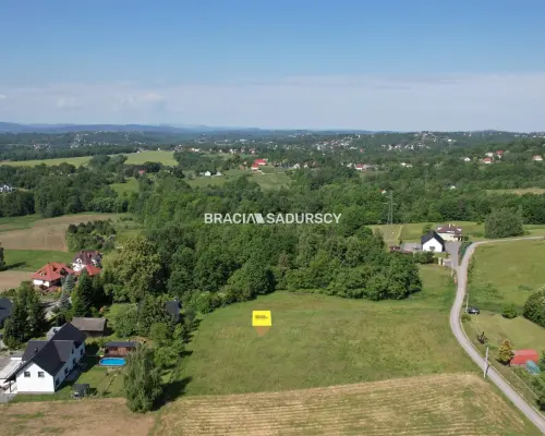 Widokwa działka budowlana Byszyce, gmina Wieliczka