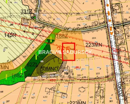 Widokwa działka budowlana Byszyce, gmina Wieliczka
