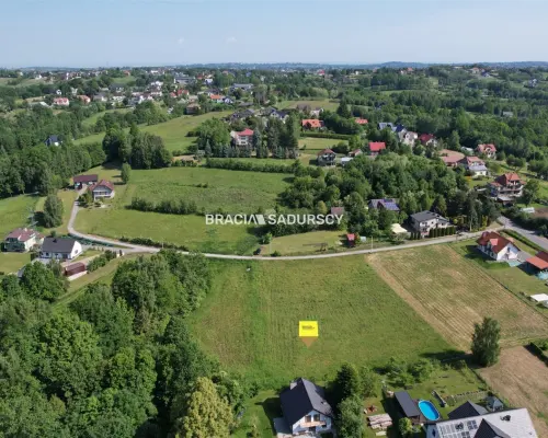 Widokwa działka budowlana Byszyce, gmina Wieliczka