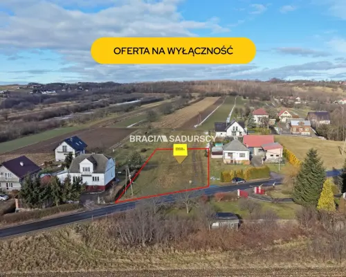 Czułów  widokowa działka budowlana