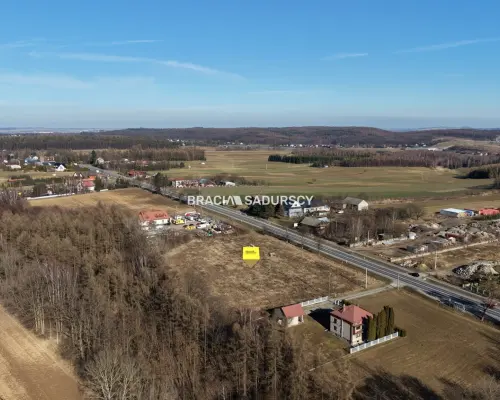 Maszków, 2,5 km od S7 | 1,1 ha Usługi | Przy trasie 772 I Zgoda na lokalizację zjazdu      LOKALIZACJA STRATEGICZNA: