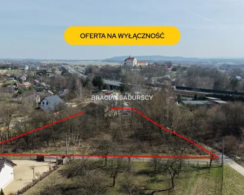 Działka Budowlano-usługowa, Morawica, Liszki