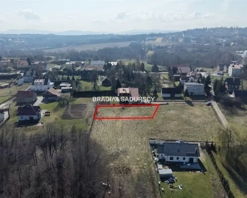 Gaj, gm. Mogilany - działka MU 15 min od Krakowa! Gotowa pod budowę domu lub na rozwój biznesu     Szukasz miejsca, gd
