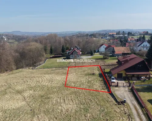 Gaj, gm. Mogilany - działka MU 15 min od Krakowa! Gotowa pod budowę domu lub na rozwój biznesu     Szukasz miejsca, gd