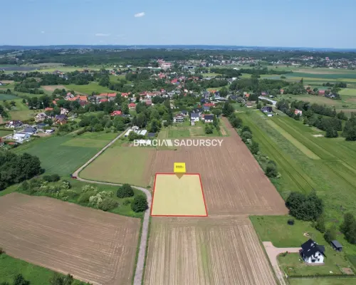Działka z pozwoleniem na budowę w Wołowicach!