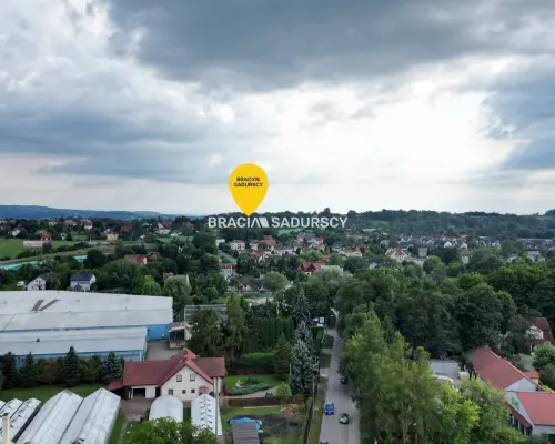 Działka bud.o pow. 70 arów obok zjdadu a4 Rząsce