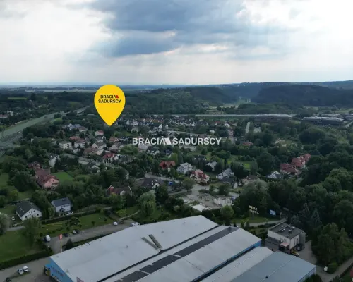 Działka bud.o pow. 70 arów obok zjdadu a4 Rząsce