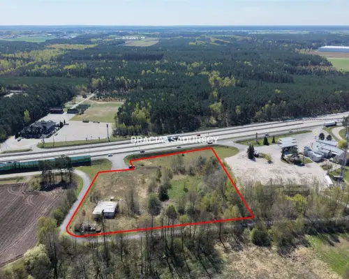 Teren inwestycyjny | zjazd z S8 | 9 459 m²