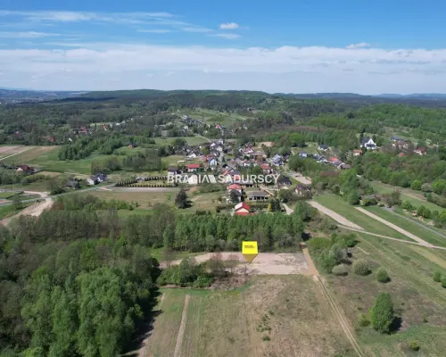 Panoramiczna Działka Rezydencjalna 53a z Widokiem na Babią Górę | Przeginia Narodowa   Ostatnia linia zabudowy, połudn