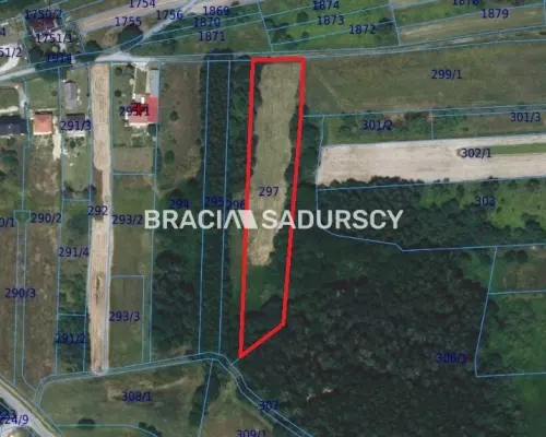 Panoramiczna Działka Rezydencjalna 53a z Widokiem na Babią Górę | Przeginia Narodowa   Ostatnia linia zabudowy, połudn