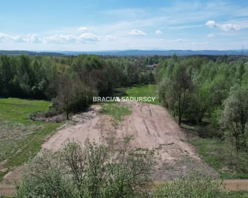 Panoramiczna Działka Rezydencjalna 53a z Widokiem na Babią Górę | Przeginia Narodowa   Ostatnia linia zabudowy, połudn