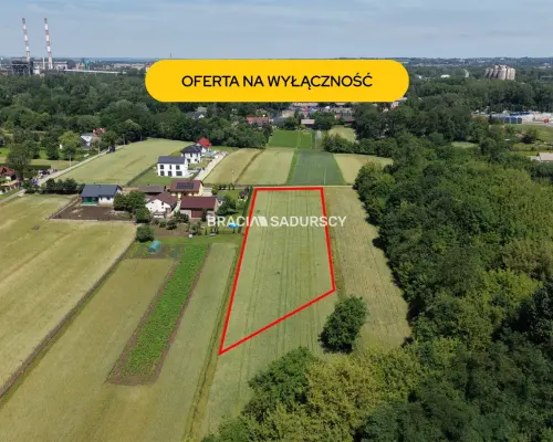 Działka 3050 m² | Kraków Pleszów | ul. Rudni