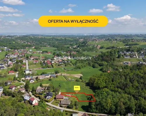 Działka 19 a przy lesie w Rzeszotarach (gm. Świątniki Górne) - idealne miejsce na Twój wymarzony dom!  Szukasz