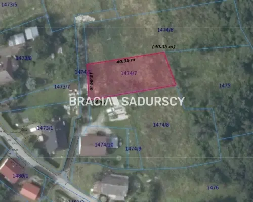 Kompaktowa działka budowlana 7,7 a - Rzeszotary (gm. Świątniki Górne)  Szukasz ustawnej, łatwej w utrzymaniu działki p