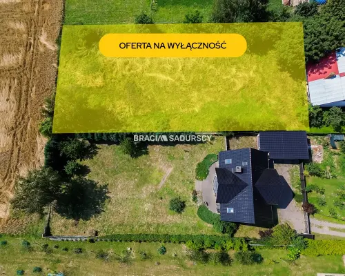 Działka  Budowlano-Rolna Polanowice, gm. Słomniki.