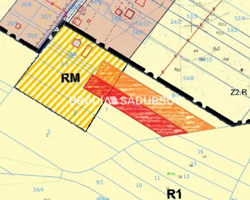 Duża działka inwestycyjna pod Krakowem - 1,5 km od S7 (węzeł Widoma) | Potencjał przekształcenia | Opcja zakupu 8 414 m² g