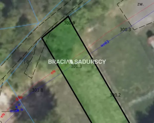 Działka 80 ar Budowlano-usługowa