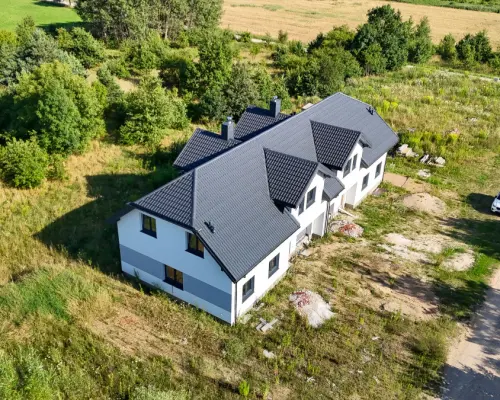 Dom dla rodziny w Nowym Aleksandrowie.