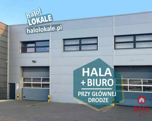 Hala w  najlepszej lokalizacji