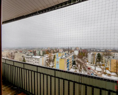 2 pokoje z widokiem na miasto