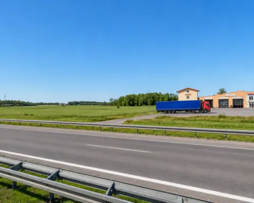 Działka inwestycyjna przy S8