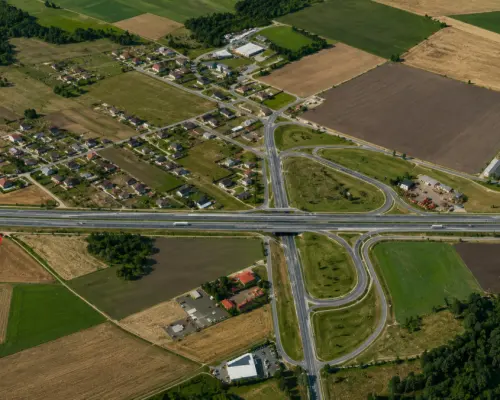 Działka inwestycyjna przy S8