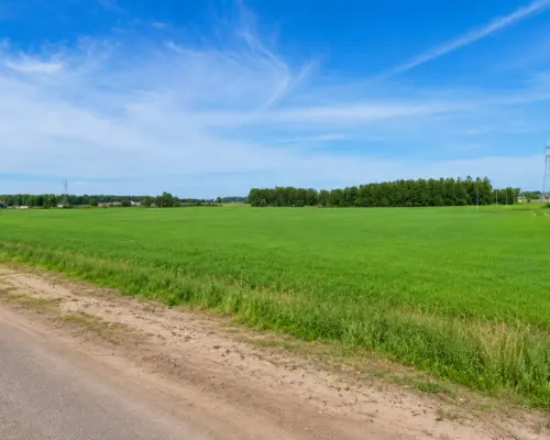 Działka inwestycyjna przy S8