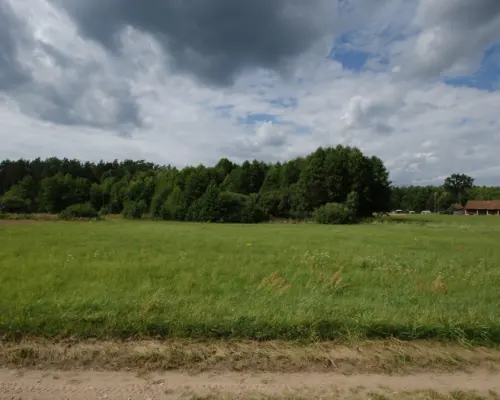 Działka w otulinie Puszczy Knyszyńskiej z WZ