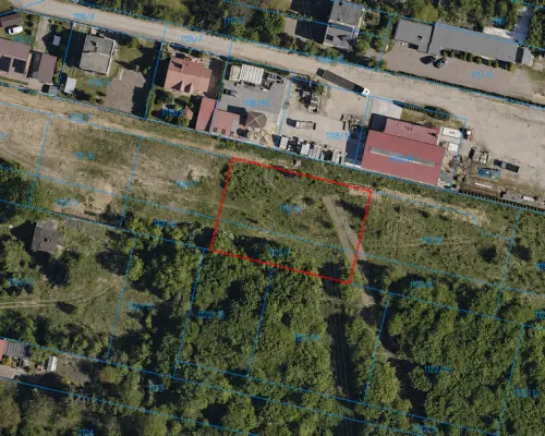 Działka budowlana 1530m2 z WZ