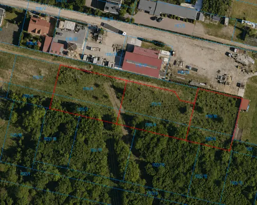 Działka budowlana 1530m2 z WZ