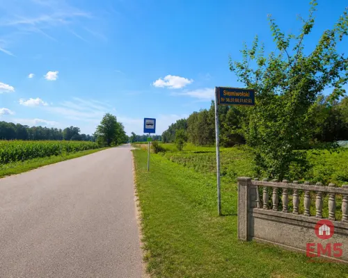 Siedlisko z domem i zabudowaniami I Działka 4500m
