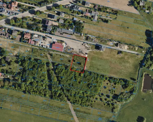 Działka budowlana 1200m2 z WZ narożna