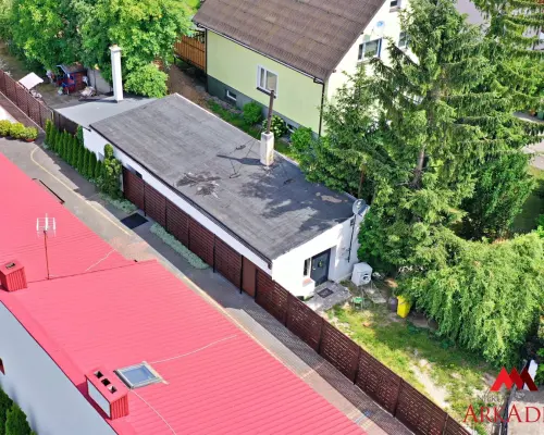 Mały dom 43 m2, działka 1005 m2, Kowal