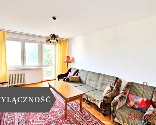 Na sprzedaż 2 pokoje ,53 m2, balkon loggia,Centrum