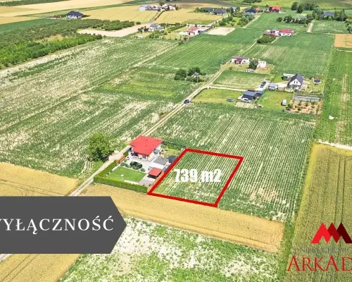 Działka budowlana 739 m² Zarzeczewo, gm. Fabianki