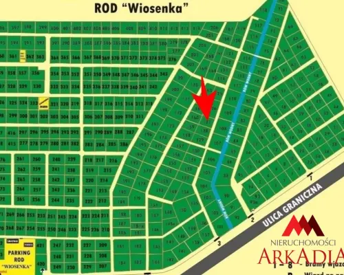 DZIAŁKA ROD NA SPRZEDAŻ WIOSENKA RYBNICA