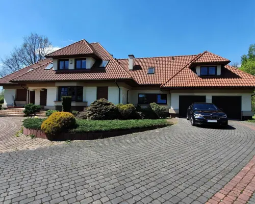 Ksawerów - dom do wynajęcia, garaż na 2 auta