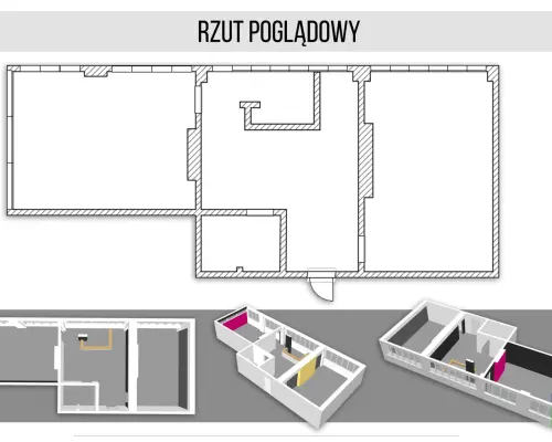 Górna / Dąbrowa - lokal o pow. 98 m2 I piętro