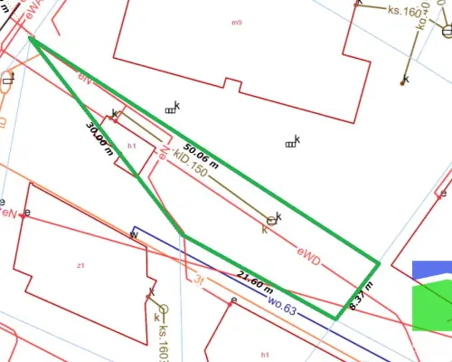 Widzew - działka usługowa o pow. 300 m2