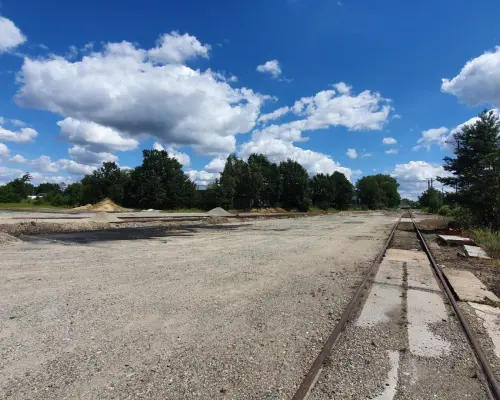 Teren 3,93 ha z bocznicą kolejową woj. łódzkie
