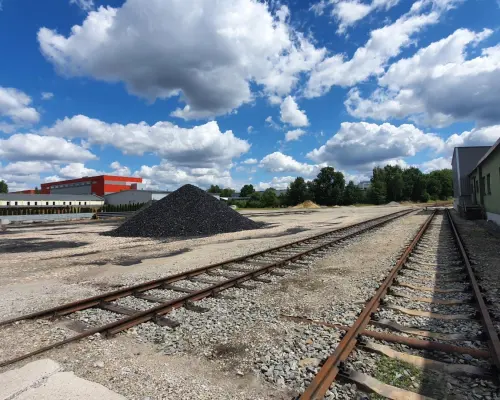 Teren 3,93 ha z bocznicą kolejową woj. łódzkie