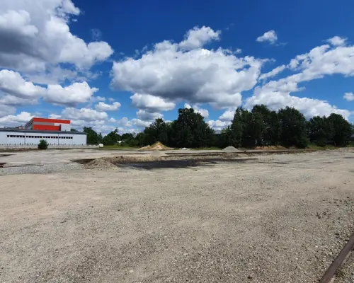 Teren 3,93 ha z bocznicą kolejową woj. łódzkie