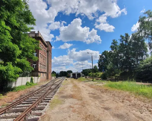 Teren 3,93 ha z bocznicą kolejową woj. łódzkie