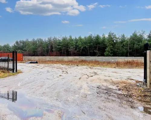Widzew - działka do wynajęcia 1100 m2 kontenery