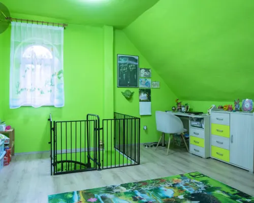 Pół bliźniaka z dużym ogrodem