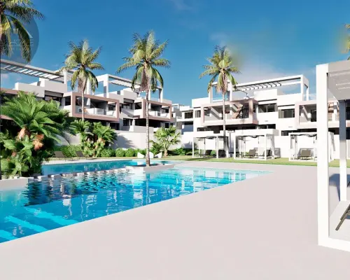BUNGALOWY Z PRYWATNYM BASENEM W FINESTRAT