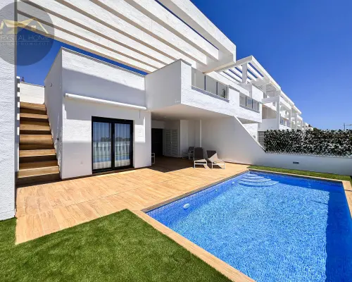 BUNGALOWY Z PRYWATNYM BASENEM W FINESTRAT