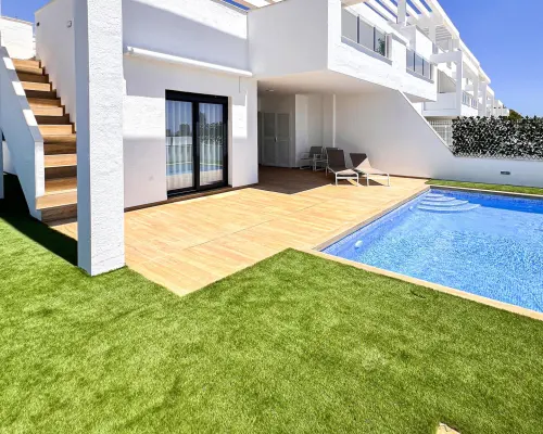 BUNGALOWY Z PRYWATNYM BASENEM W FINESTRAT