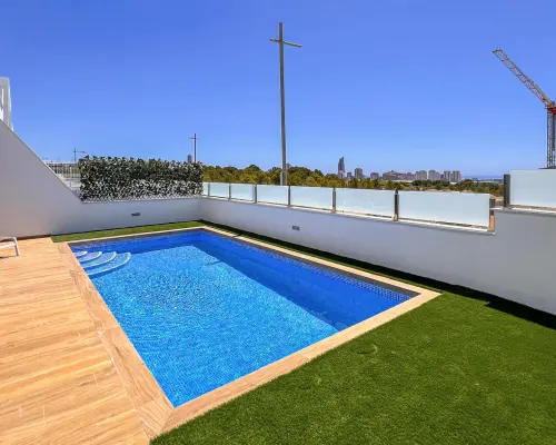 BUNGALOWY Z PRYWATNYM BASENEM W FINESTRAT