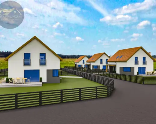 DOMY WOLNOSTOJĄCE W LUTOMI DOLNEJ/ 157M2/5 POKOI